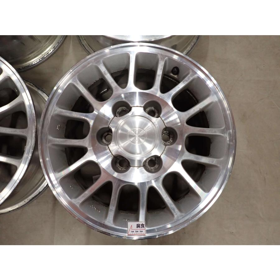 4本SET 会社宛 送料無料 16×6.5J トヨタ 純正 アルミ 6穴 PCD 139.7mm