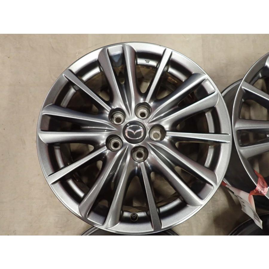 4本 会社宛 送料無料 17×7J マツダ CX-5 KF2P 純正 アルミ ホイール 5