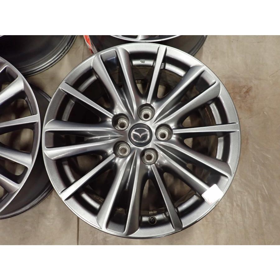 4本 会社宛 送料無料 17×7J マツダ CX-5 KF2P 純正 アルミ ホイール 5