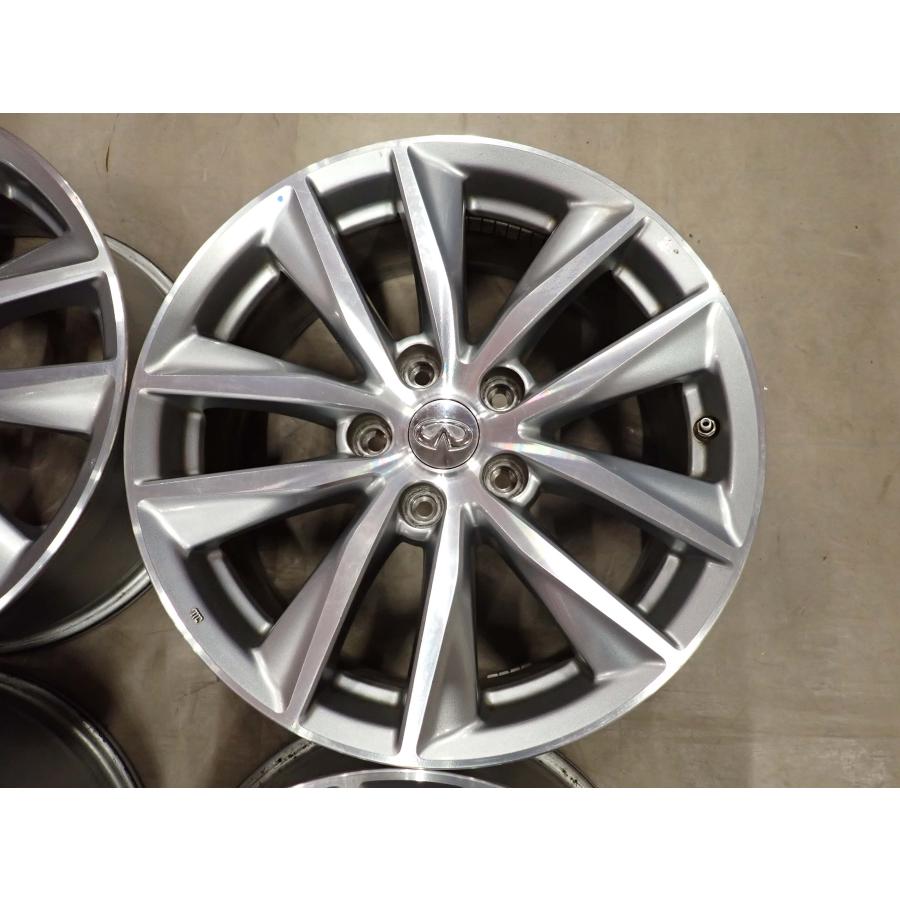 4本SET 会社宛 送料無料 17×7.5J 日産 V36 スカイライン 純正 アルミ