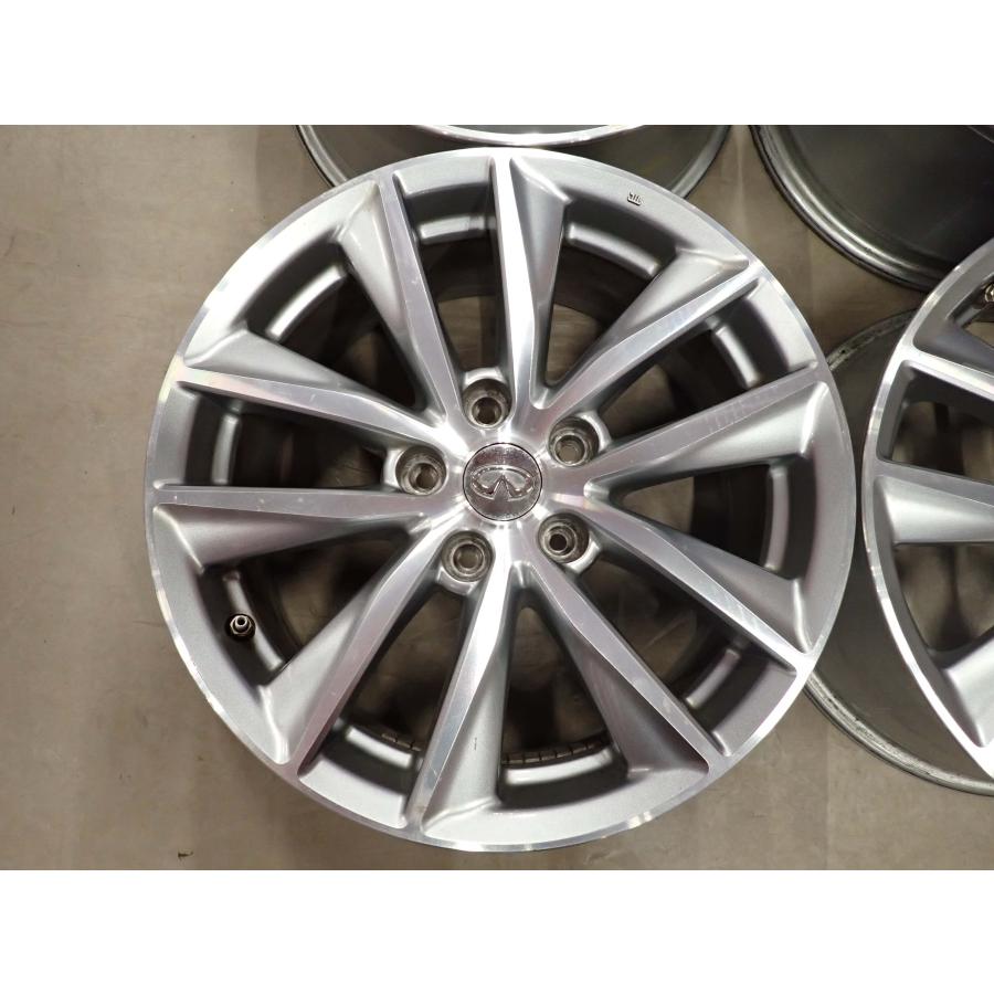 4本SET 会社宛 送料無料 17×7.5J 日産 V36 スカイライン 純正 アルミ