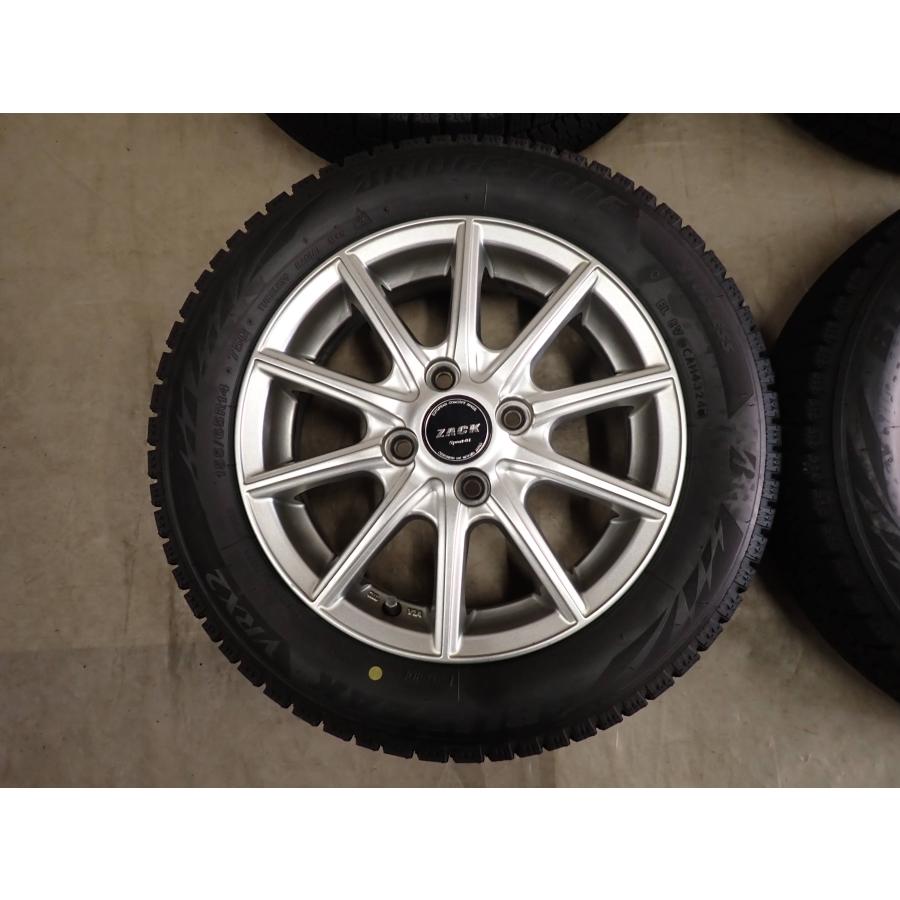 冬4本SET 会社宛 送料無料 155/65R14×4.5J 75Q ブリヂストン