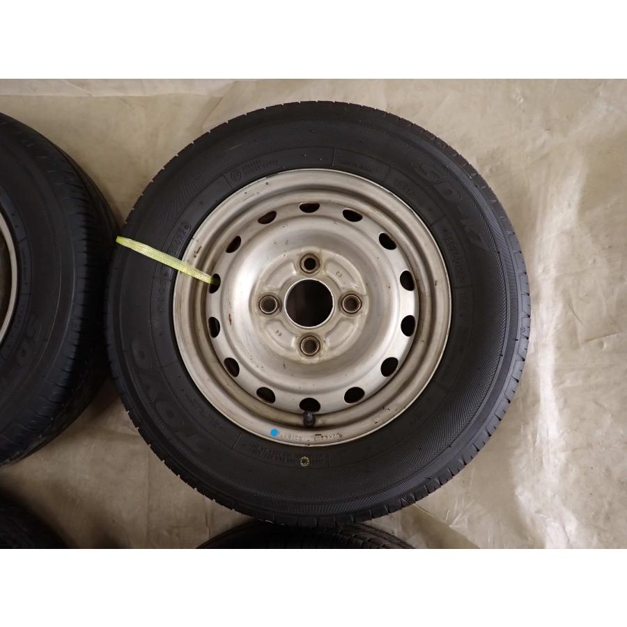 BluEarth 夏4本SET 会社宛 送料無料 145/80R12×4J 74S トーヨー SD-K7
