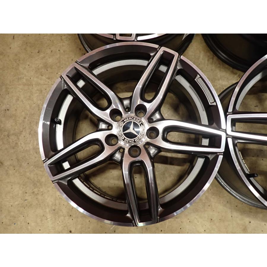 4本SET 会社宛 送料無料 17×7.5J デザイン アルミ 5穴 PCD 112mm ＋45