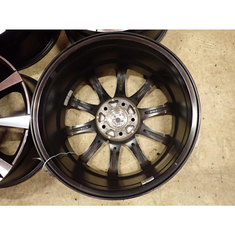 4本 会社宛 送料無料 17×7J デザイン アルミ 5穴 PCD 114.3mm ＋55