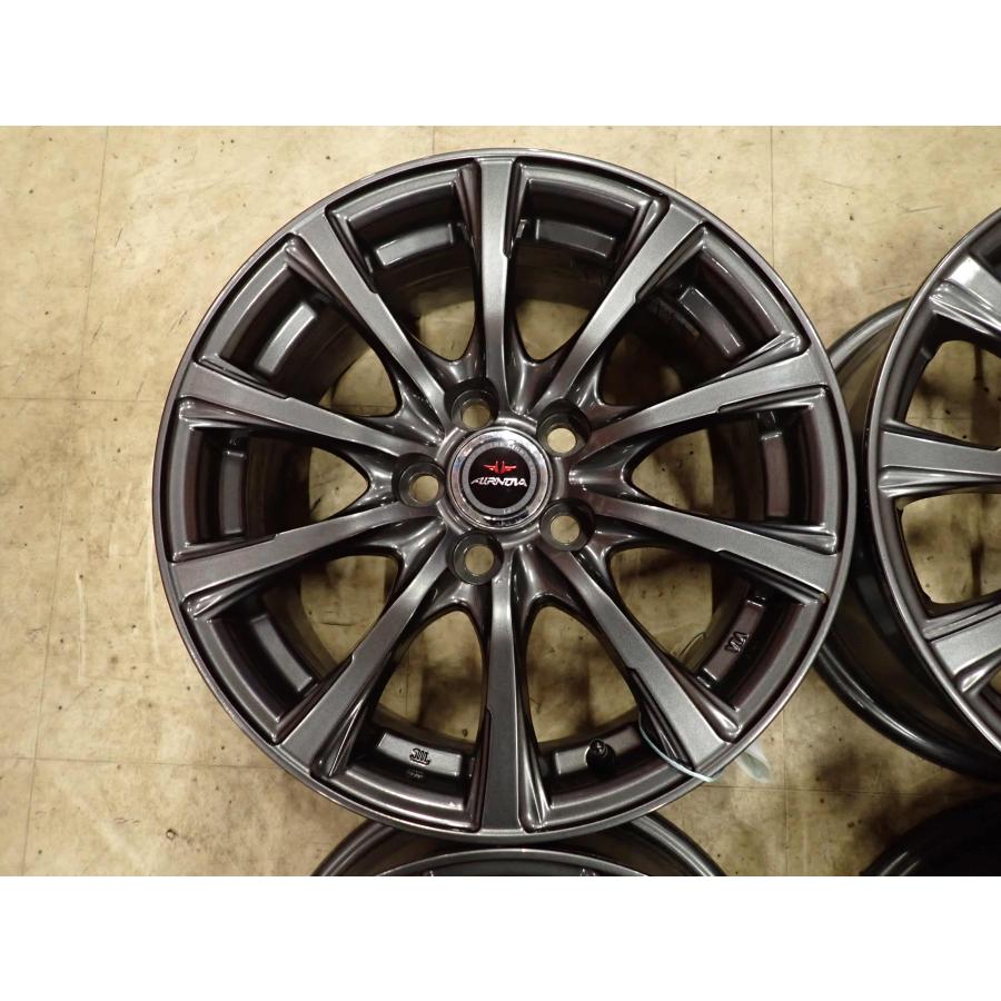 4本SET 会社宛 送料無料 15×6.5J 社外 デザイン アルミ 5穴 PCD 100mm