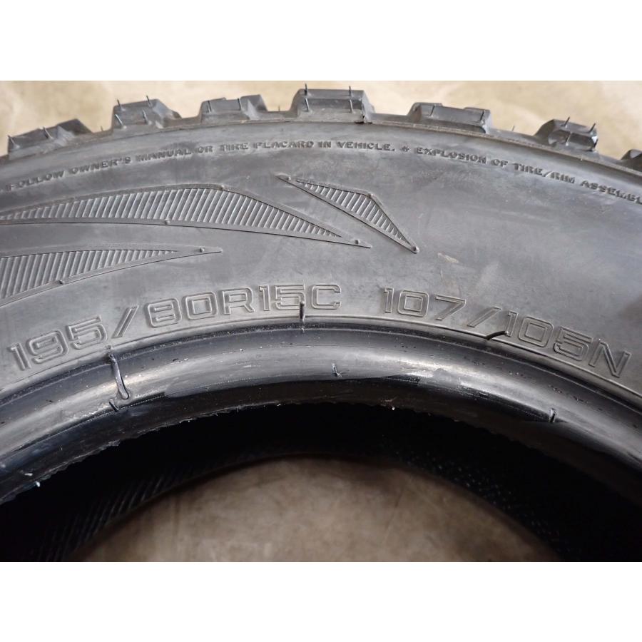 夏4本SET 会社宛 送料無料 195/80R15 107/105 LT MUDSTAR RADIAL M/T