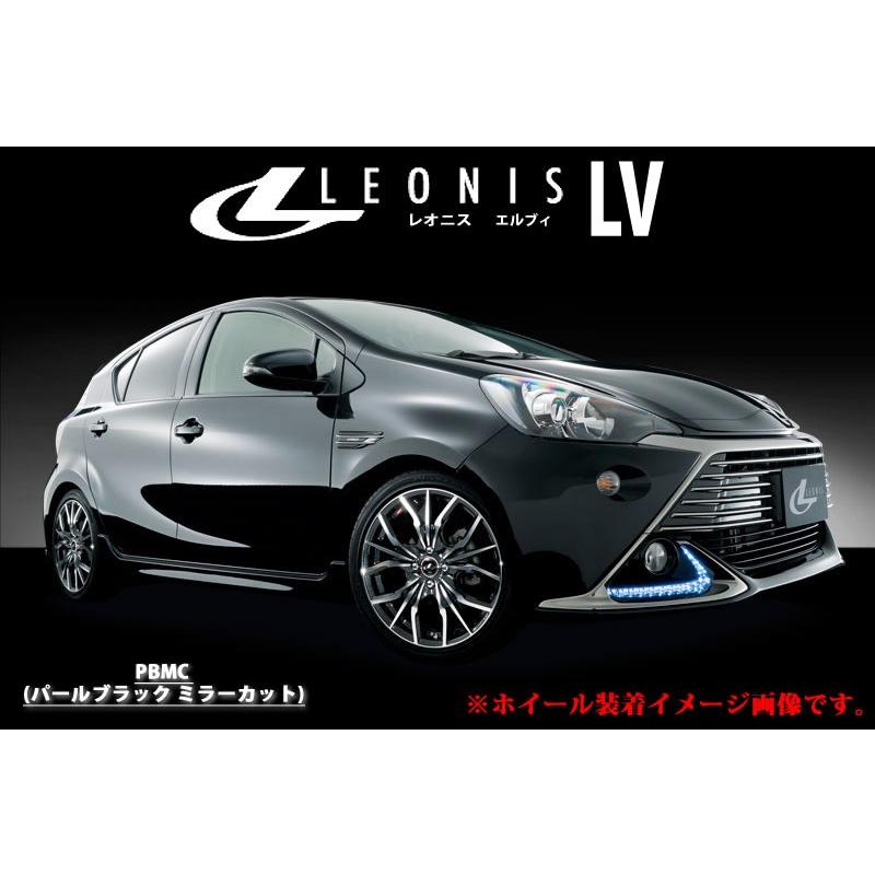 weds 新品アルミホイール LEONIS LV 17×6.5J 114.3mm/5H ET+53 4本価格
