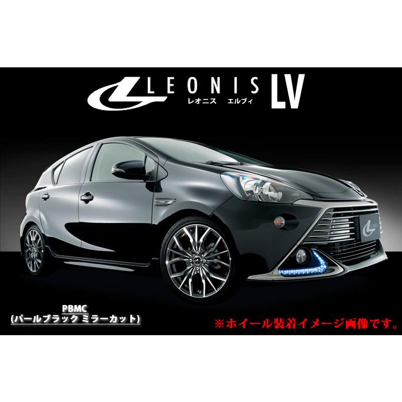 会社宛 送料無料 weds 新品アルミホイール LEONIS LV 17×6.5J 114.3mm