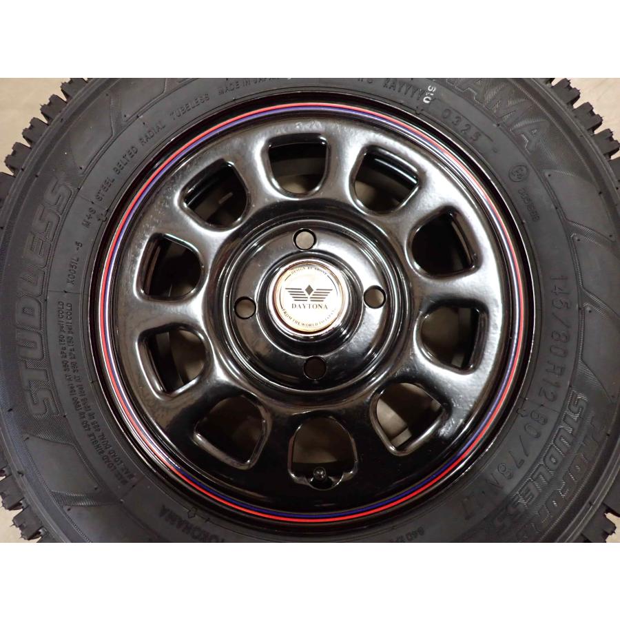 冬4本新品 2025年製 会社宛 送料無料 145/80R12×4J LT ヨコハマ SY01V