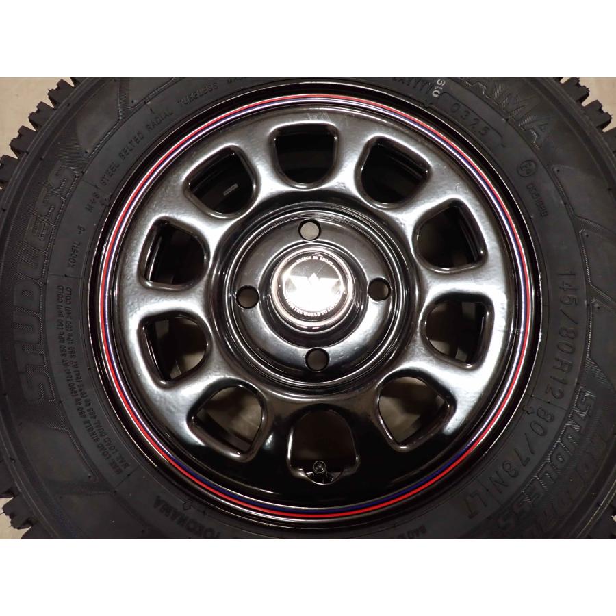 冬4本新品 2025年製 会社宛 送料無料 145/80R12×4J LT ヨコハマ SY01V