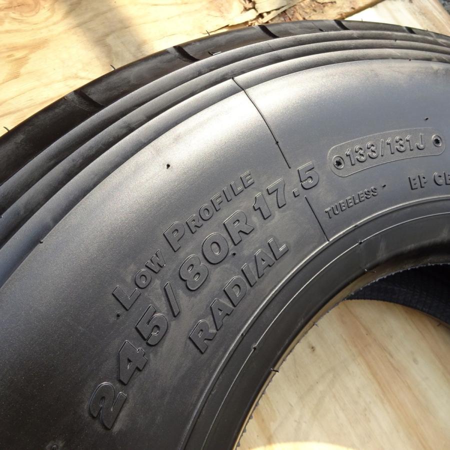 新品サマータイヤ 245/80R17.5 133/131 LT ブリヂストン BS V-STEEL 6