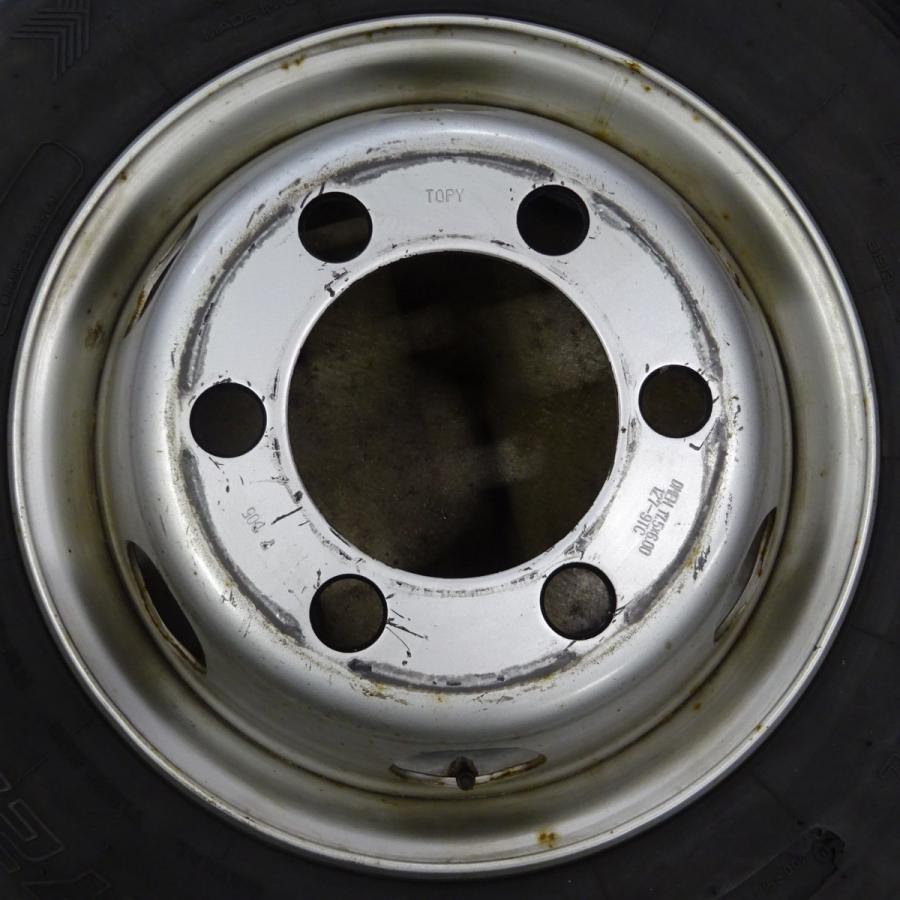 ヨコハマタイヤ（YOKOHAMA TIRE） 中古品 225/80R17.5 123/122 LT 