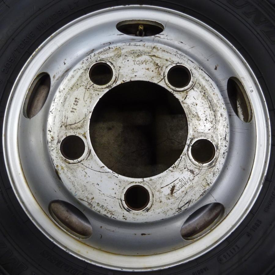 中古品 205/70R16 111/109 LT ダンロップ ウィンターマックス LT03 