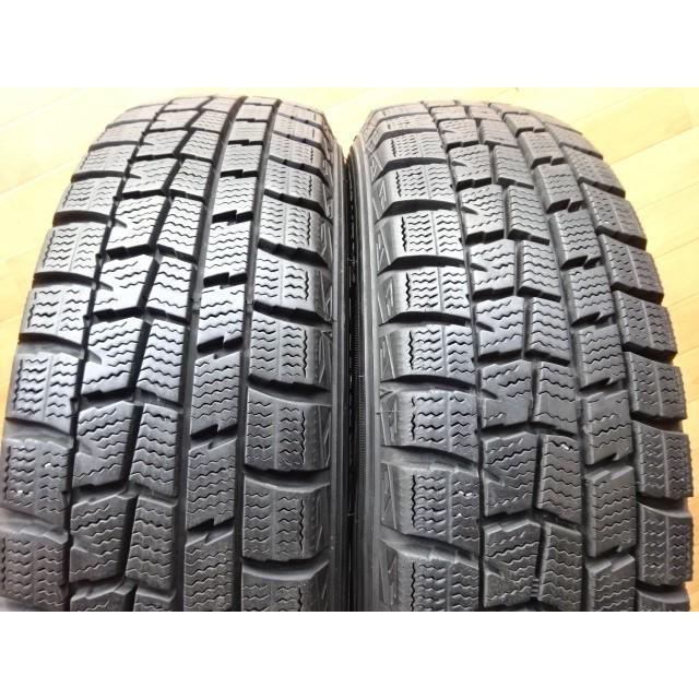 155/65R14 スタッドレス アルミ付き4本セット DUNLOP WINTER MAXX WM01