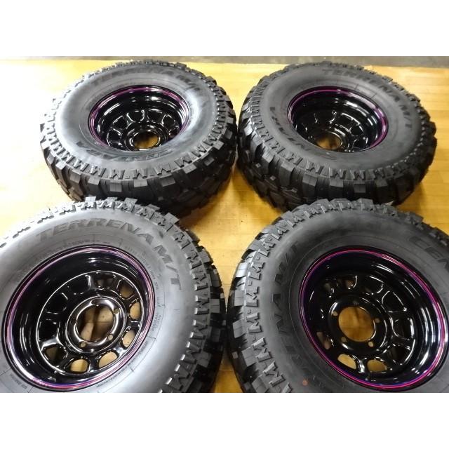 センタラ TERRENA M/T 33×12.5R15 6PR LT マッドタイヤ 2017年製 4本