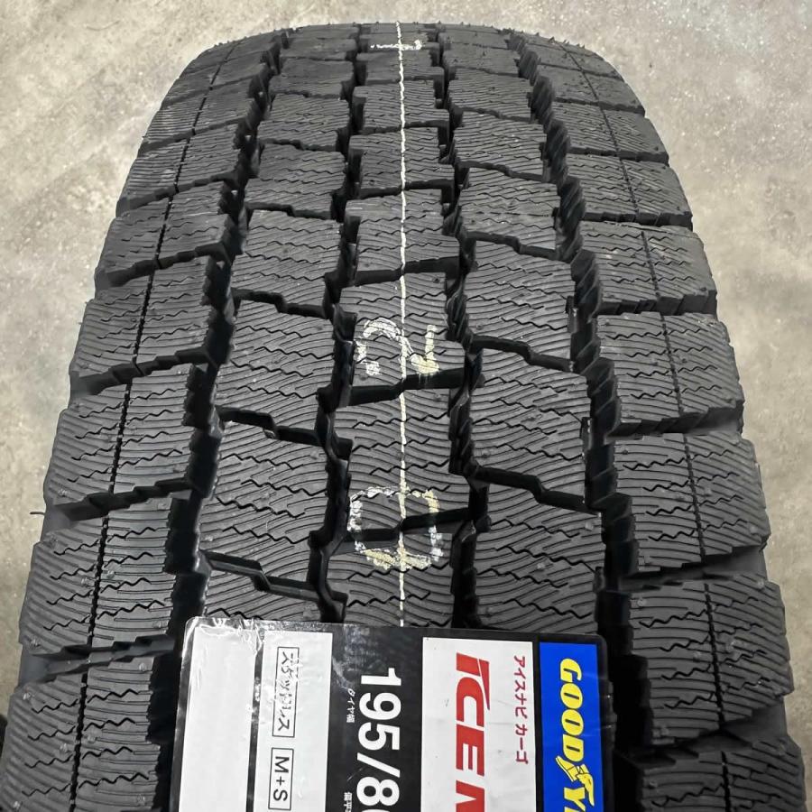 iceGUARD 2023年製 195/80R15×6J 107/105 LT グッドイヤー ICE NAVI 