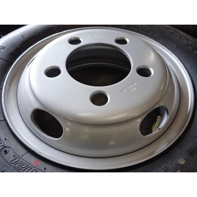 YOKOHAMA SUPER STEEL RY108A 195/85R16 114/112L LT 16インチ トラックタイヤ 6本 2017～2018年製 バリ溝 (TD293) クレジットカード QR決済可能 YOKOHAMA SUPER STEEL RY108A 195/85R16 114/112L LT 16インチ