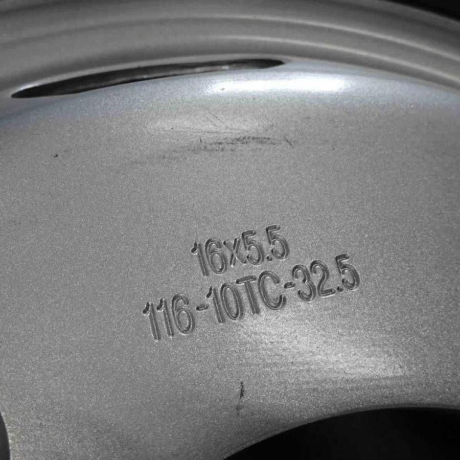 DUNLOP（ダンロップ） 中古品 205/85R16 117/115 LT SPLT5 キャンター