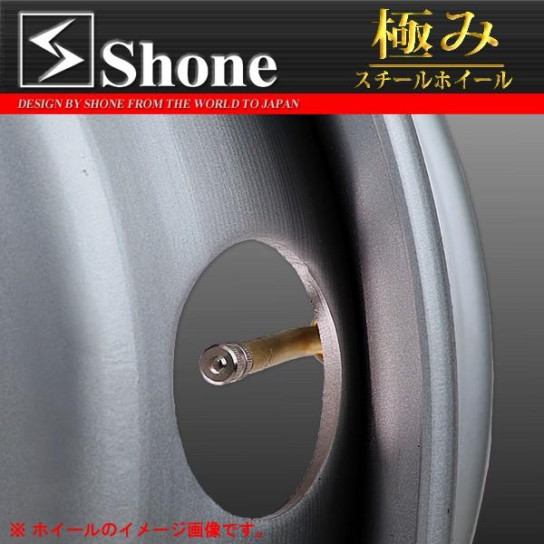 Shone トラック　アルミホイール　17.5×6.0 6穴　4本セット 4tトラック用 従来モデル SHONE製スチールホイール 17.5×6.00