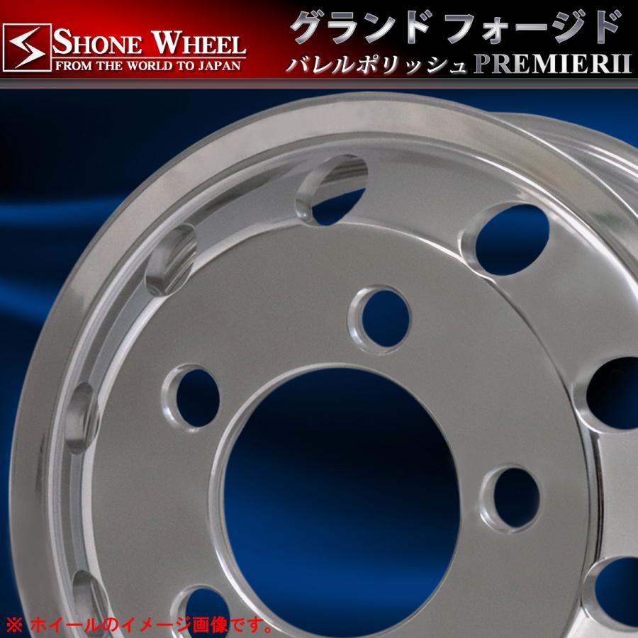 トヨタ コースター用 Shone製 FORGEDアルミホイール 17.5×6.00 JIS規格