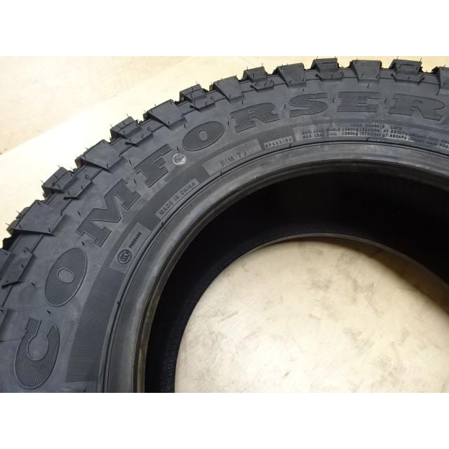 会社宛て配送で送料無料 245/75R16 10PR LT マッドタイヤ Comforser製