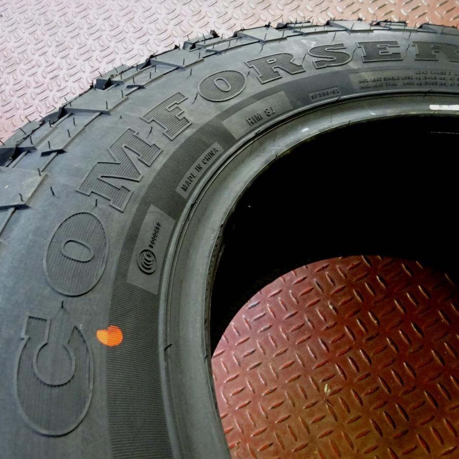 会社宛て配送で送料無料 275/65R18 マッドタイヤ Comforser製 CF3000 M 