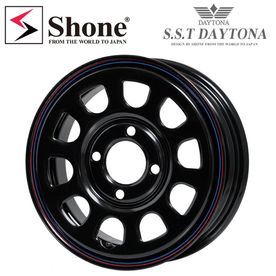 新品 4本価格 会社宛 送料無料 13×4.5J 4穴 100mm ET+40 SHONE SST