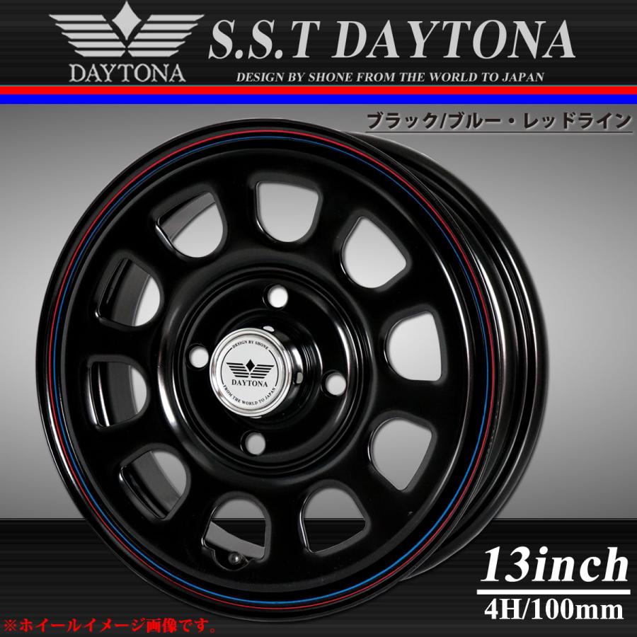 新品4本価格 会社宛 送料無料 13×4.5J 4穴 100mm ET+40 SHONE SST