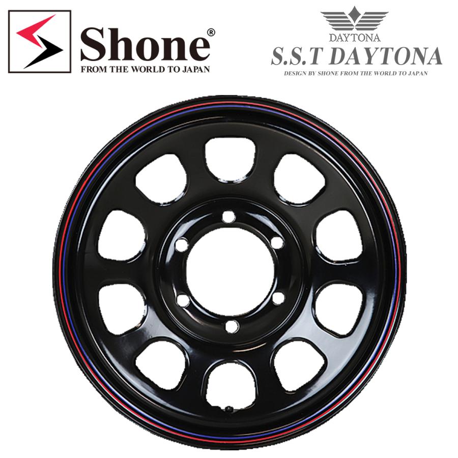 新品 4本価格 会社宛 送料無料 16×7J 6穴 139.7mm ET+38 SHONE SST