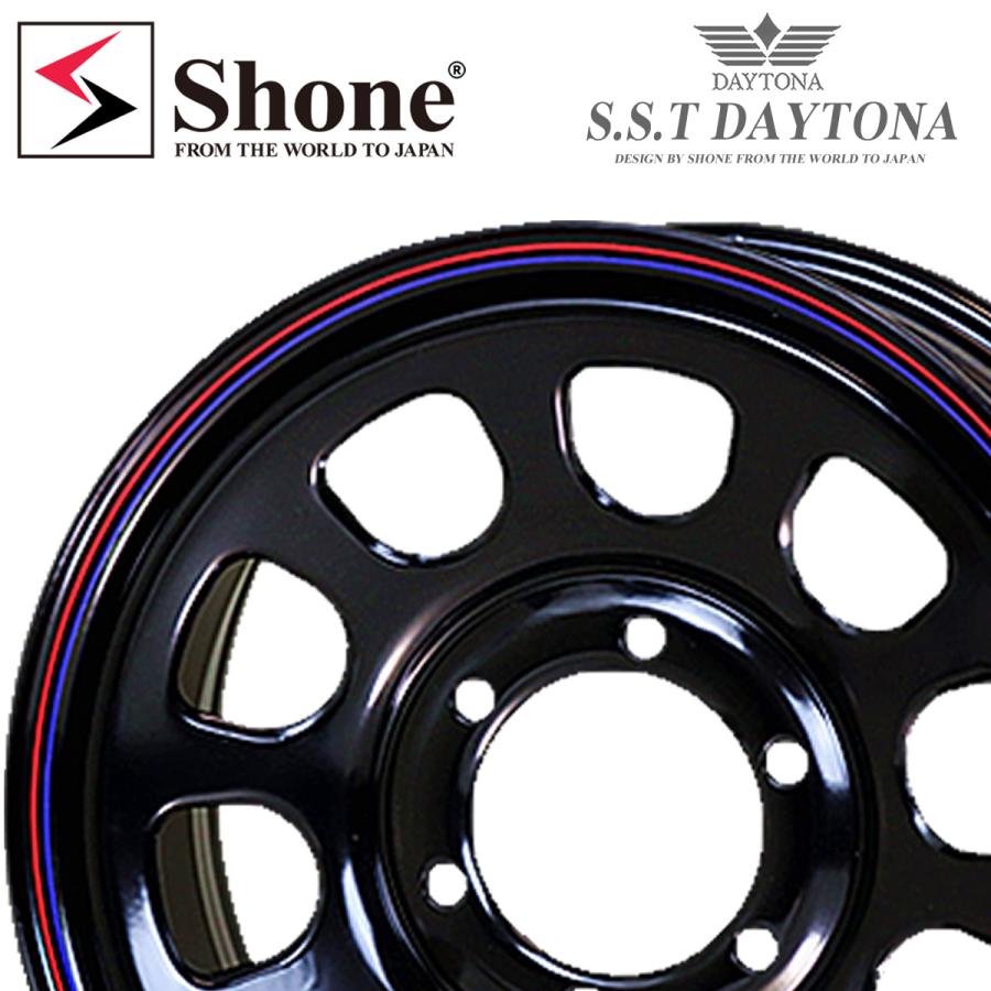 新品 4本価格 会社宛 送料無料 16×7J 6穴 139.7mm ET+38 SHONE SST