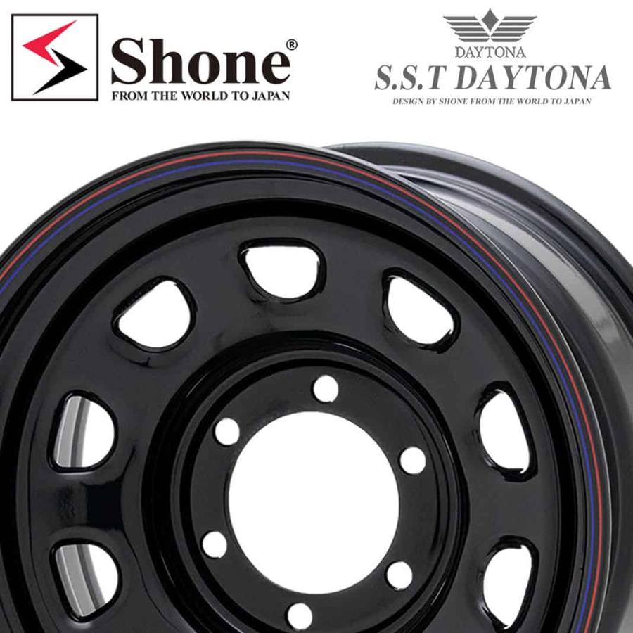 新品 4本価格 会社宛 送料無料 16×8J 6穴 139.7mm ET±0 SHONE SST