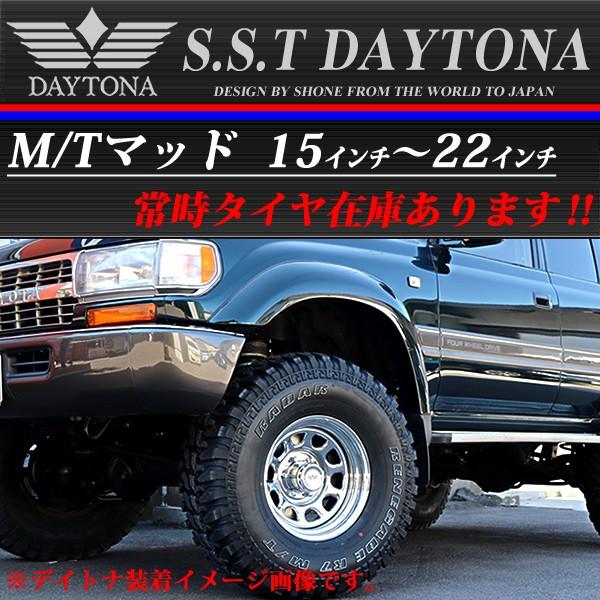 4×4車用 SST デイトナ クロームメッキ スチールホイール 15×10J