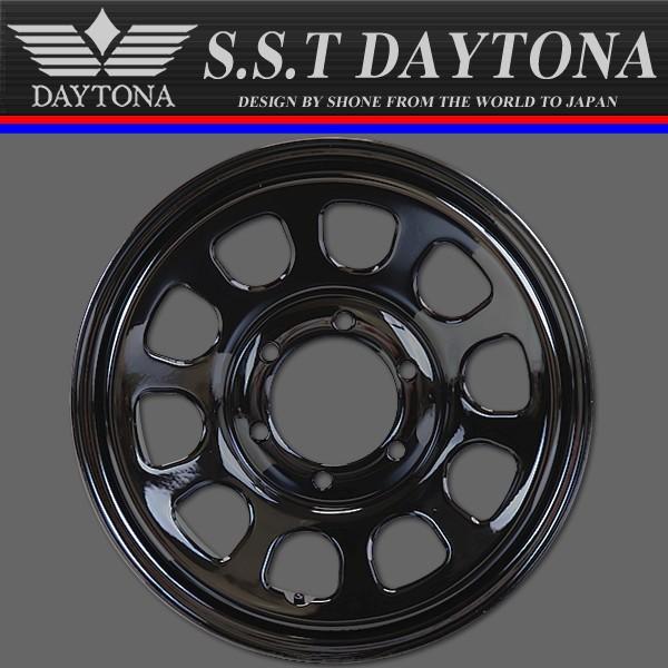 ハイエース用SST デイトナ ブラッククローム スチールホイール 16×7J