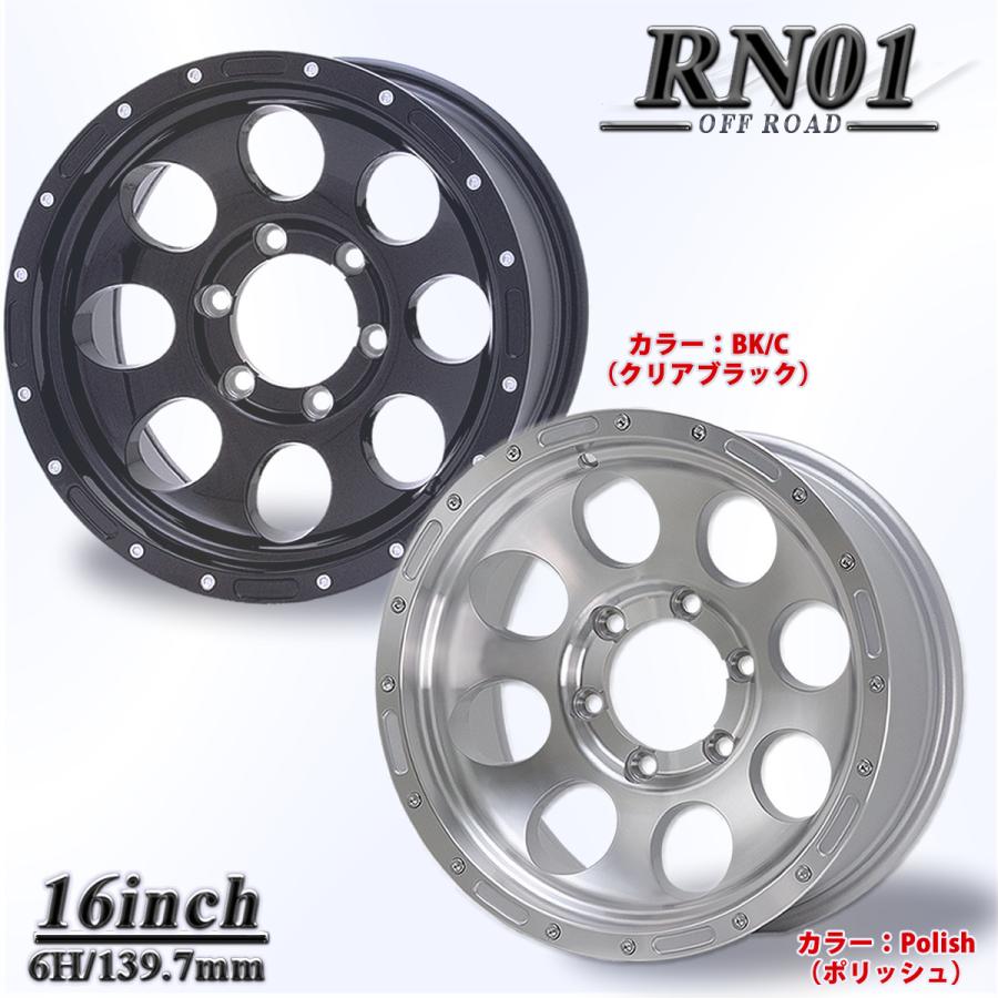 クリアブラック アルミホイール 16×10J SHONE OFF-ROAD 139.7mm 6穴 