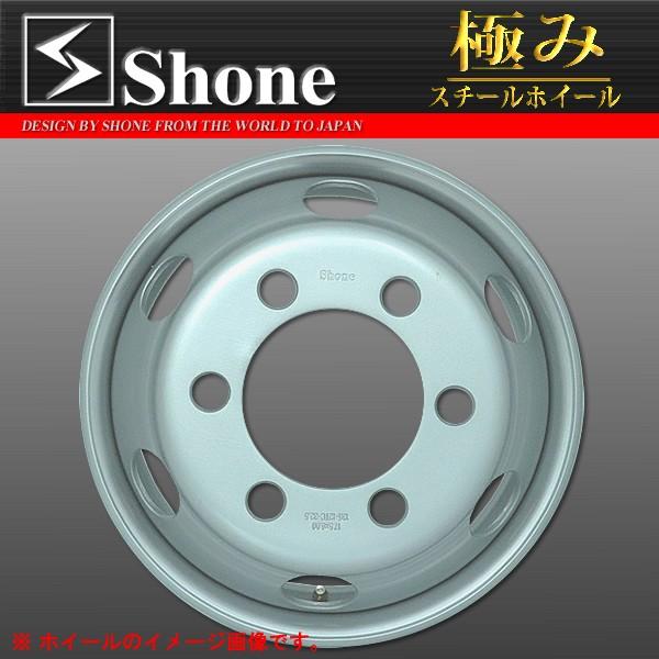 4tトラック用 Shone製スチールホイール 17 5 6 00 オフセット 135 6穴 1本価格 Jis規格 庄内タイヤ 通販 Paypayモール