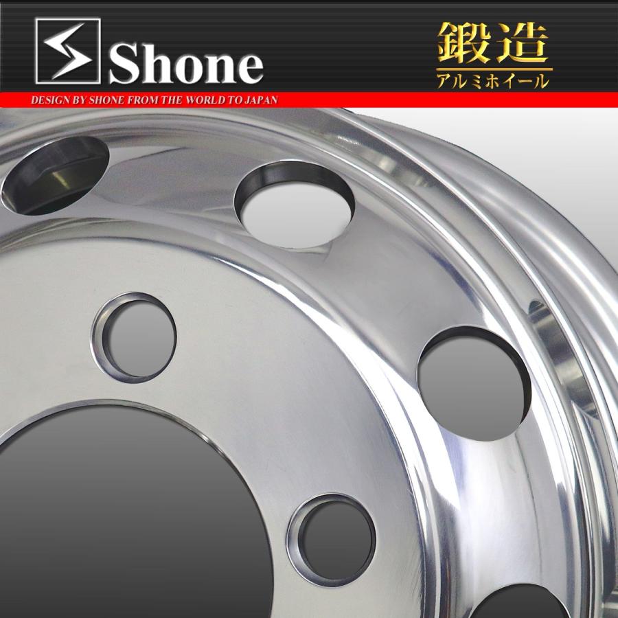 トヨタ コースター用 Shone製 FORGEDアルミホイール 17.5×6.00 JIS規格