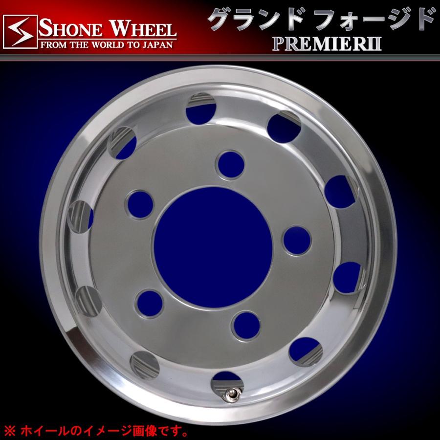 ダイナ・デュトロ用 Shone製 FORGEDアルミホイール 16×5.5 オフセット+116.5 5穴 6本価格 山形発｜shonei-tire｜03