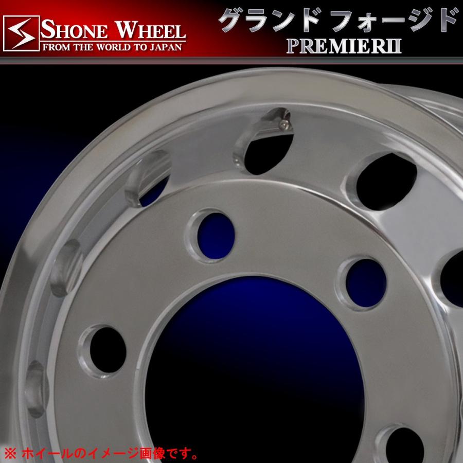 キャンター・エルフ用 Shone製 FORGED トラックアルミホイール 16×6.00