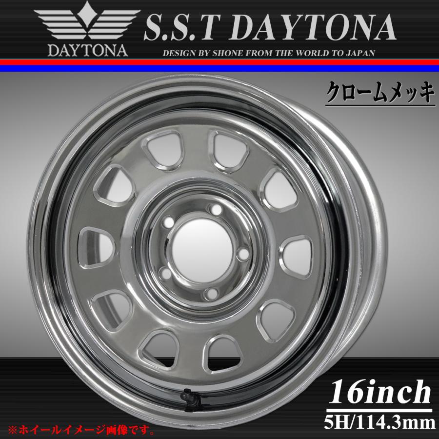 デリカD-5など PCD114.3mm/5H デイトナ クロームメッキ スチール デリカD-5など PCD114.3mm/5H デイトナ クロームメッキ スチール