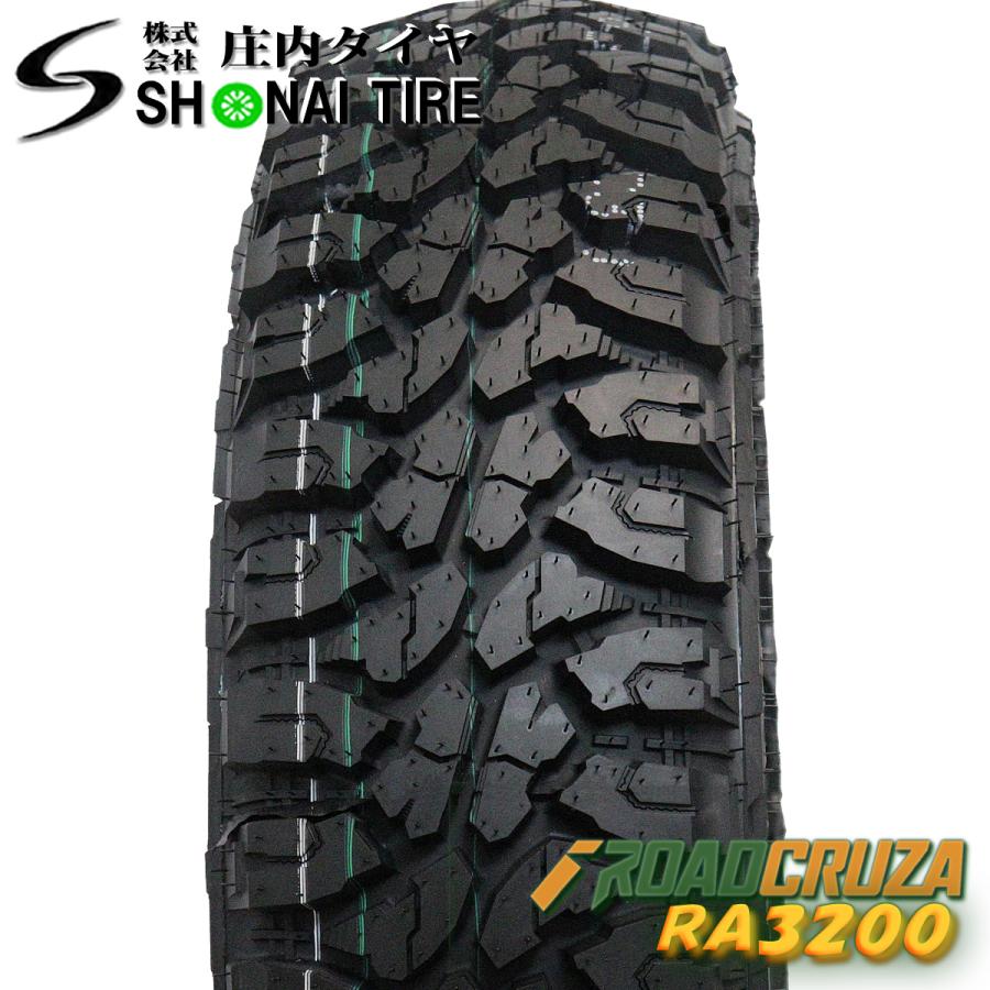 ROADCRUZA RA3200 M/T 225/75R16 4本セット 225/75-16 21年製 ロードクルザ マッドタイヤ バリ溝 イボ付き ホワイトレター 225/75R16 10PR LT 4本SET ROADCRUZA RA3200 M/T 2021年製 : 庄内