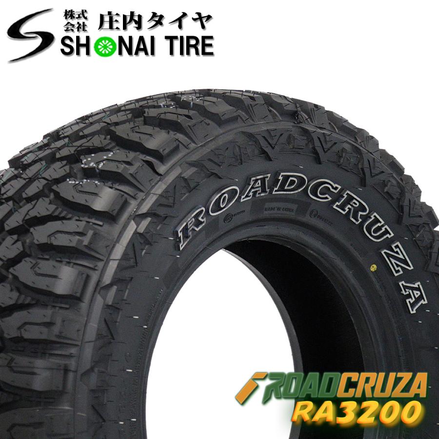 225/75R16 10PR LT 4本SET ROADCRUZA RA3200 M/T 2021年製 : 庄内
