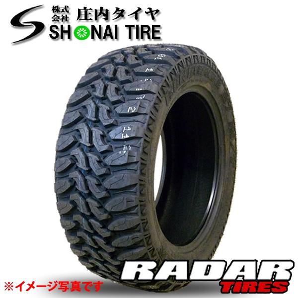 マッドタイヤ 33×12.50R20 LT RADAR製 レネゲート M/T 2017年製造 4本 