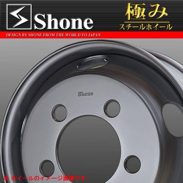 エルフ アトラス用 従来モデル SHONE製スチールホイール 17.5×5.25 