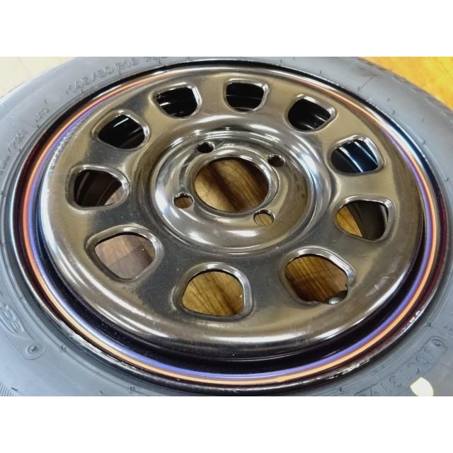 NEXTRY ブリヂストン ネクストリー 145/80R13 75S デイトナブラック 赤