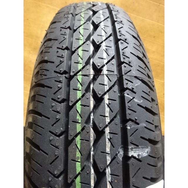 新品SUMMERタイヤ ブリヂストン K305 145R12 6PR LT デイトナ ブラック