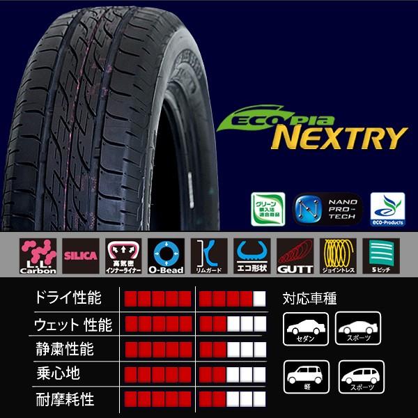 NEXTRY ブリヂストン ネクストリー 155/65R13 73S デイトナ クローム