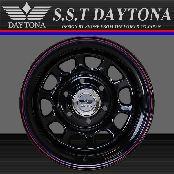 マッドタイヤ 245/75R16 M/T デイトナ ブラック 16×8J 139.7mm/6穴 ±0