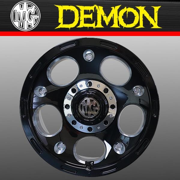 マッドタイヤ 315 75r16 121 118 M T Owl クリムソン Mg デーモン 16 8j 139 7mm 6穴 Et 28 ブラックサイドマシニング 4本価格 山形発 庄内タイヤ 通販 Paypayモール