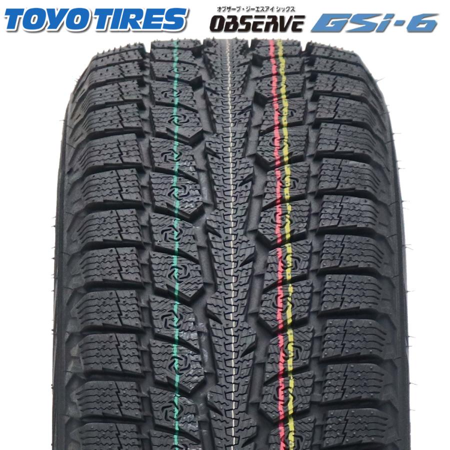 2022年製 会社宛送料無料 265/65R17 112H 新品 スタッドレスタイヤ トーヨー OBSERVE GSi-6 LS 1本価格｜shonei-tire｜02